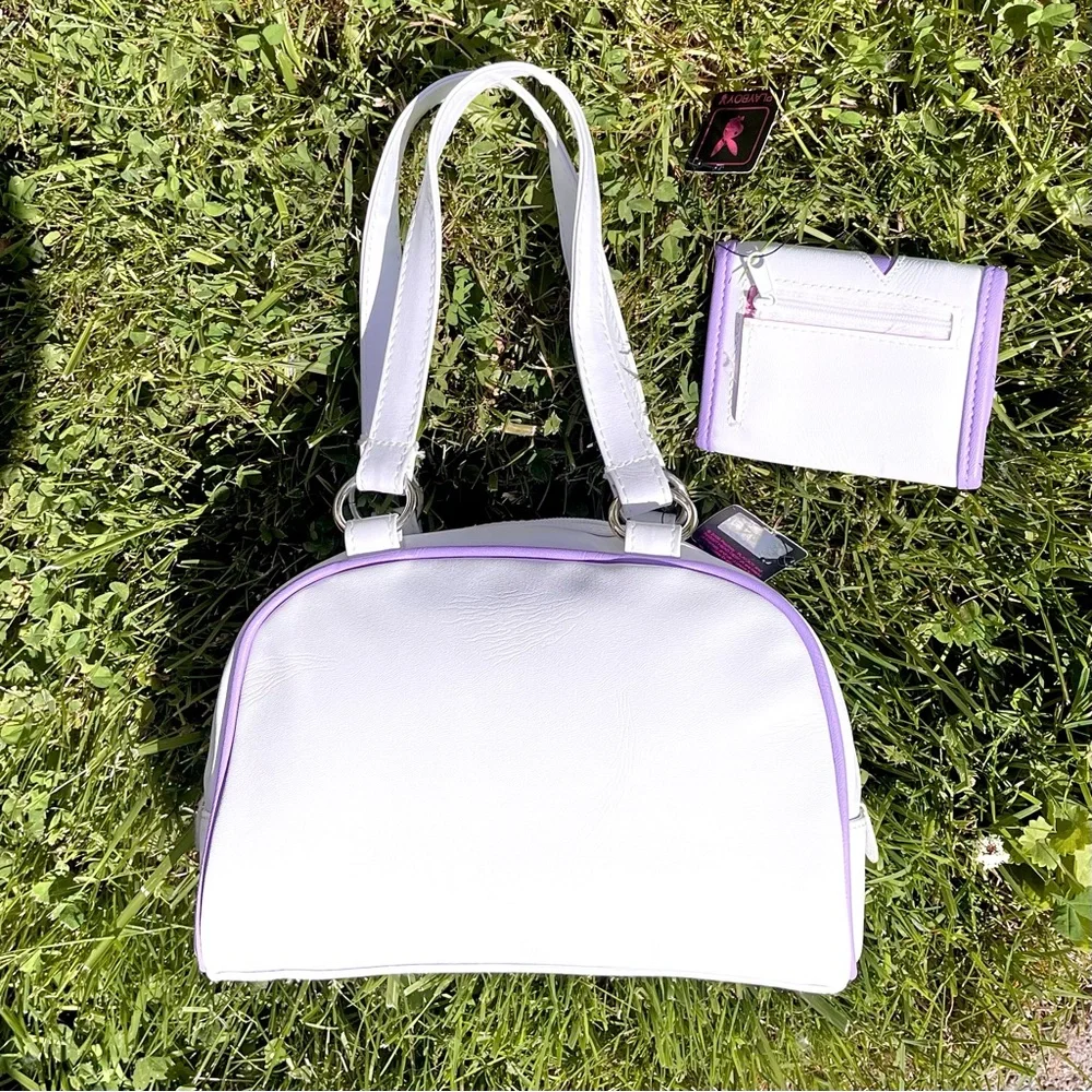 SOLD Playboy Purse + Wallet Set - Picture 2 of 3